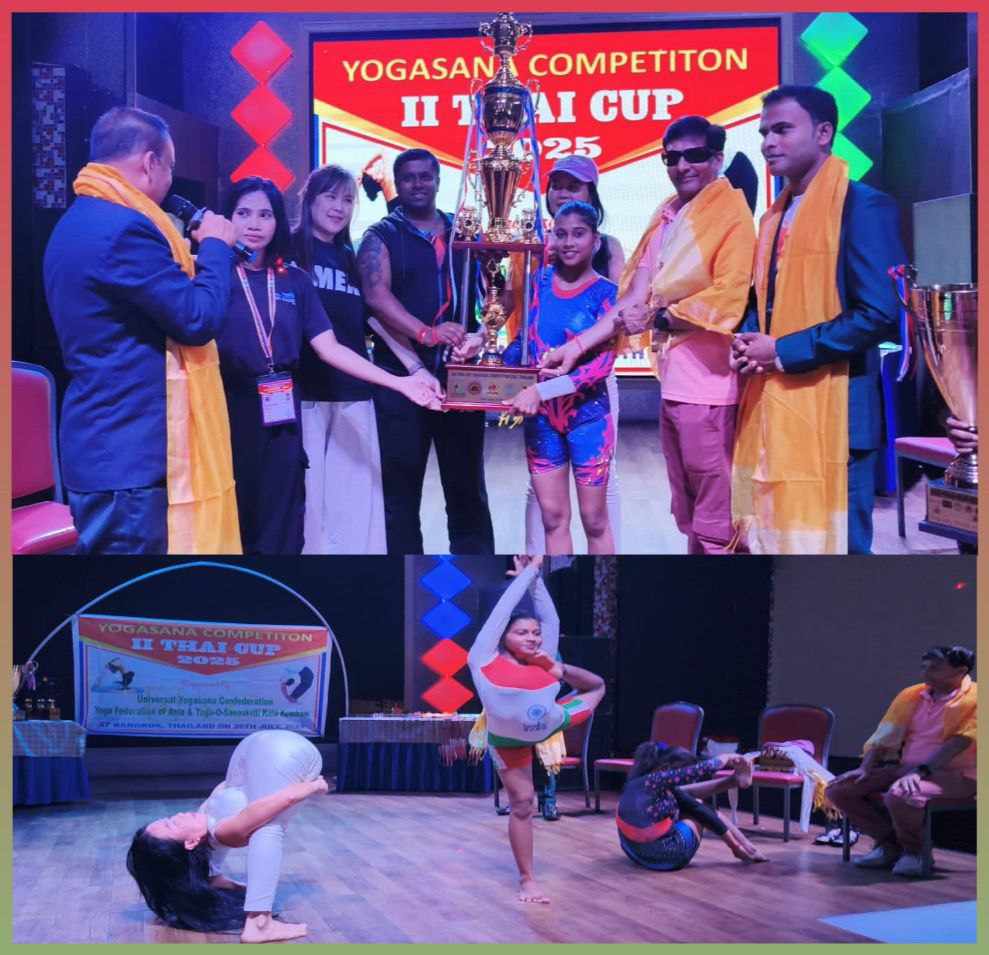 world-champion-bangatanya-barsha-bera-wins-four-gold-medals-in-yoga-in-thailand